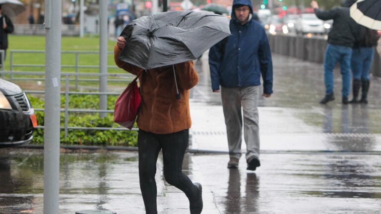 Llega la lluvia a Santiago y con mucho frío: Confirman qué día caerán precipitaciones en la capital