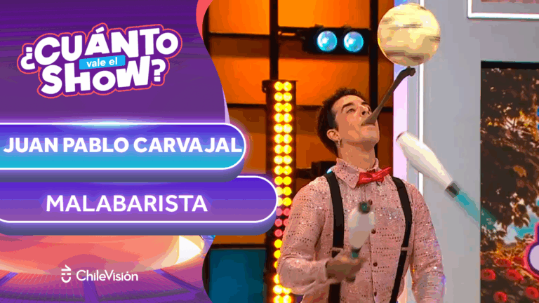 Talento y habilidad innata: Artista circense se la jugó con difícil desafío para superar el repechaje
