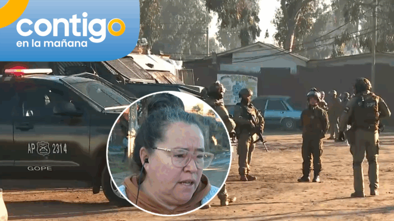 “La gente llegó por necesidad”: El tenso nuevo desalojo de Carabineros en la megatoma de San Antonio
