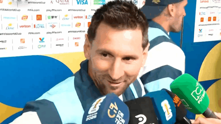 Micrófonos de CHV captaron la reacción de Messi al ser el goleador máximo de los mundiales: “Feliz por cómo se dio”