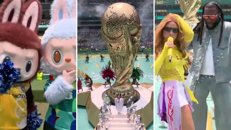 Fiesta, rock y labubus: Los momentos más virales de la ceremonia de inauguración del Mundial 2026