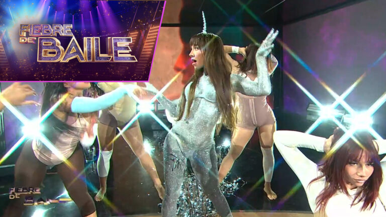 ¡Mucho brillo y talento! Princesa Alba presentó su nuevo sencillo en Fiebre de Baile con una alucinante presentación