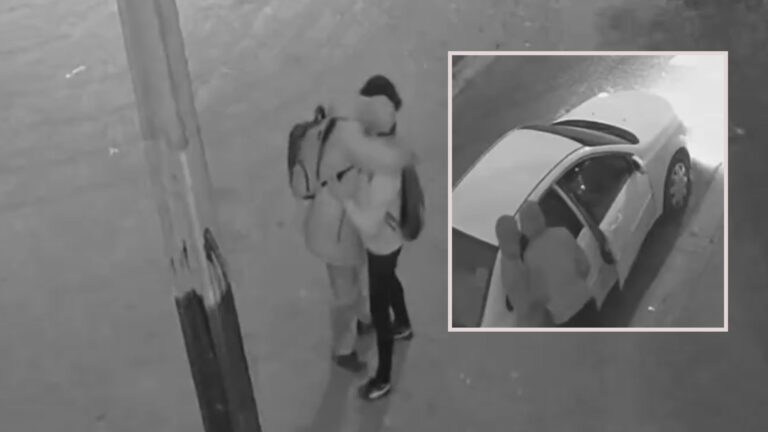 Cámara de seguridad capta momento exacto en que vecino salvó a joven de mortal golpiza en Quilicura mientras era asaltado