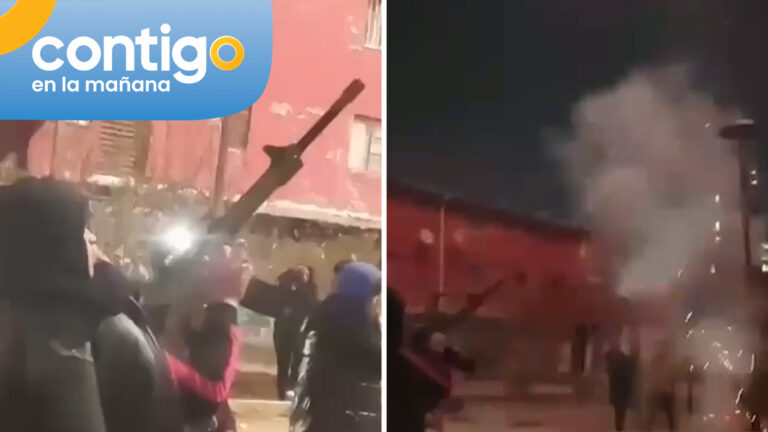 VIDEO | Registran ráfaga de disparos en medio de funeral de alto riesgo en Cerro Navia