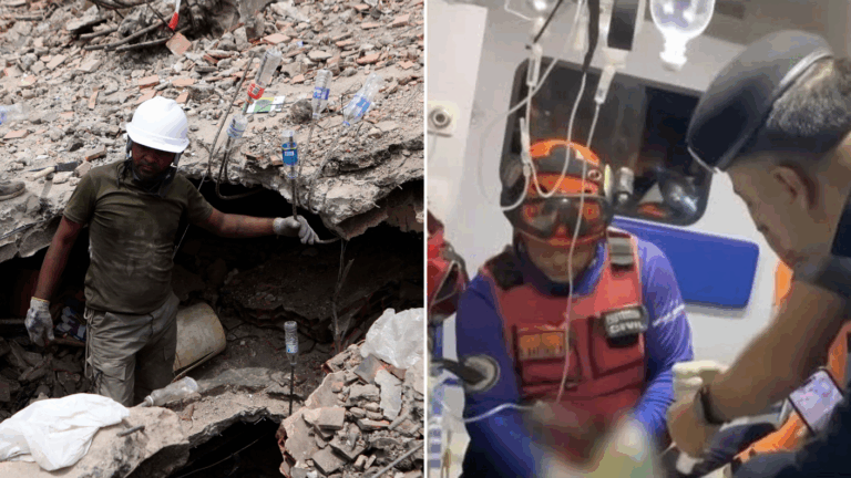A seis días de los terremotos en Venezuela: El impactante rescate de niño de tres años atrapado en los escombros