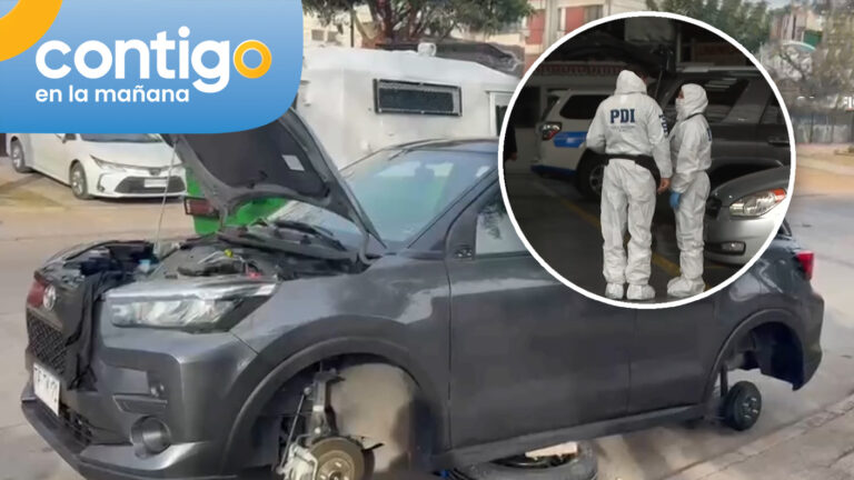 Roban 17 vehículos desde automotora en San Joaquín: Uno de ellos fue encontrado desmantelado