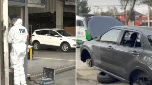 Botín de mil millones de pesos: Roban 17 vehículos desde automotora en San Joaquín