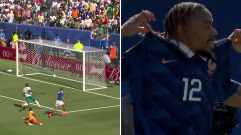 ¡Se abrió el arco para Francia! Barcola saltó de la banca a la cancha para anotar el segundo a Senegal