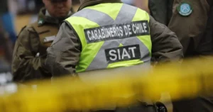 Carabinero en estado grave tras impacto de vehículo en medio de patrullaje en Cerrillos