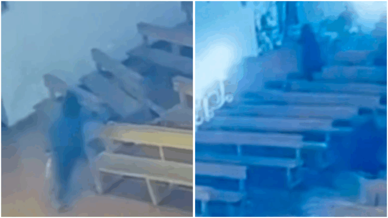 VIDEO | Conmoción en Rancagua: Hombres armados irrumpieron en iglesia y balearon a joven que arrancaba