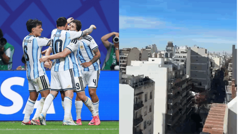 VIDEO | El impresionante grito de gol que retumbó en Buenos Aires con agónico gol de Argentina ante Egipto