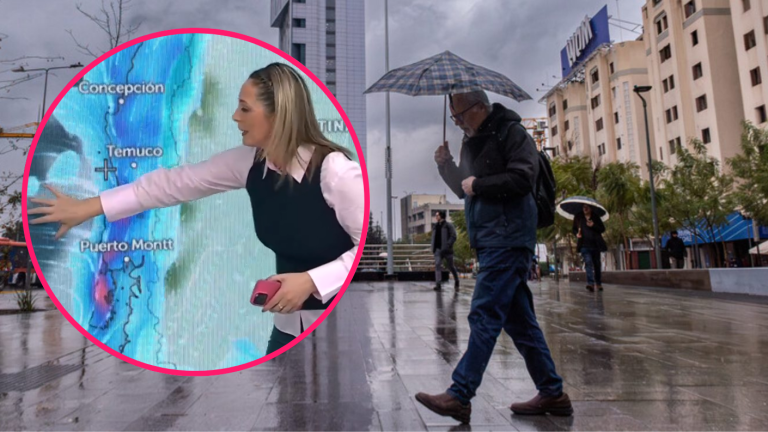 Vuelve la lluvia: Allison Göhler revela el horario en que ingresa el nuevo sistema frontal a Santiago y al Norte Chico
