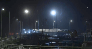 VIDEO | Ráfagas de viento de hasta 100 km/h golpean Talcahuano