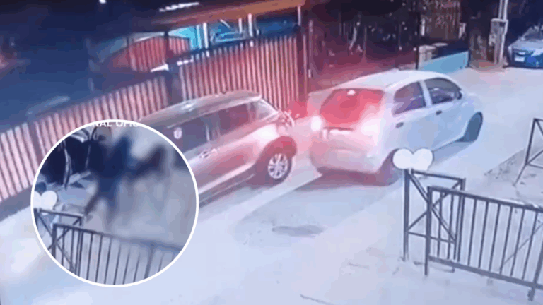 Investigan violento “abordazo” en Ñuñoa: Víctima estaba estacionada cuando fue atacada