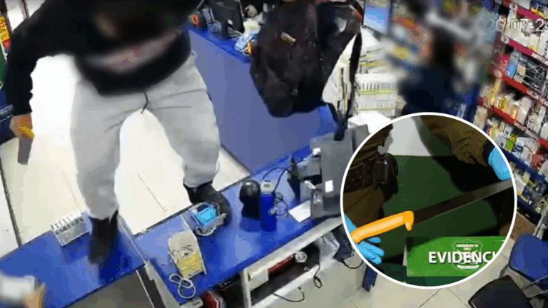 Detienen a adolescente por robo a farmacia en Ñuñoa: Portaba cuchillo de 40 centímetros