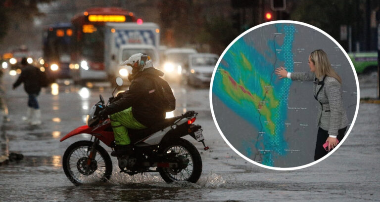 ¿Qué es un río atmosférico categoría 5? El fenómeno que afectará esta semana a Santiago y la zona central