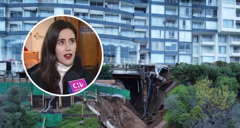 Edificios de Reñaca en alerta: Temporal pondrá a prueba a construcciones afectadas por socavones