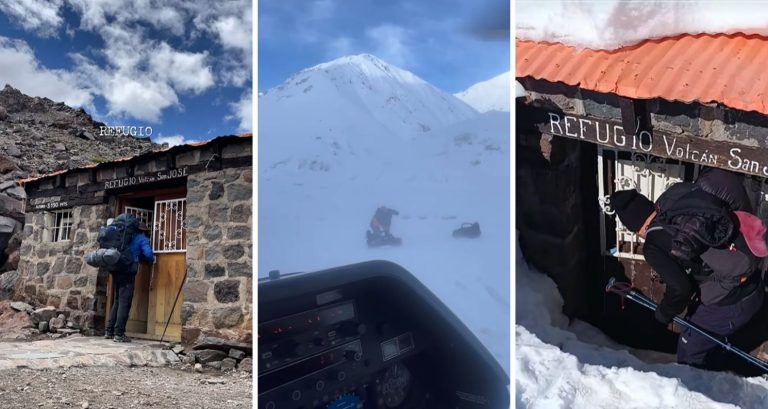 El refugio que protegió a los 3 desaparecidos en el Cajón del Maipo: Decisión clave les salvó la vida