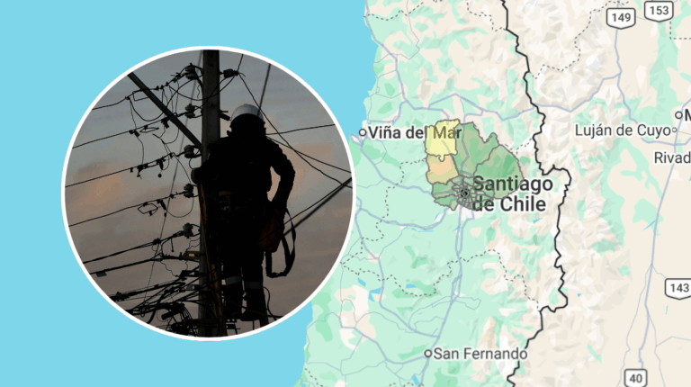 Mapa de cortes de luz EN VIVO: Revisa las comunas sin suministro por el sistema frontal