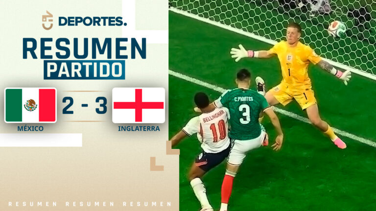México vs Inglaterra | Goles, resumen y compacto del partido por el Mundial