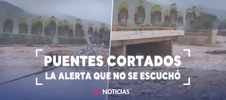 La alerta que no se escuchó: Informe de Contraloría advirtió deterioro de puentes antes del temporal