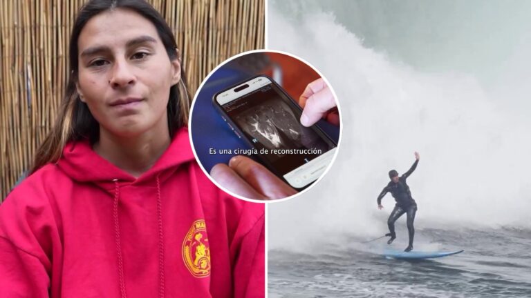 Destacada surfista chilena inició campaña para costear cirugía: Sufrió grave lesión en Punta de Lobos