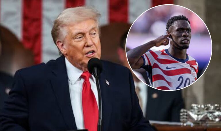 Donald Trump confirma llamado al presidente de la FIFA por perdonazo a Balogun: 