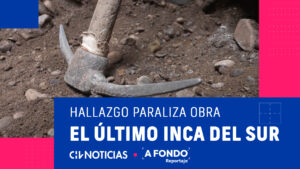 Conmoción en San Esteban: Pausan construcción de alcantarillado tras hallazgo de restos que pertenecerían al Imperio Inca