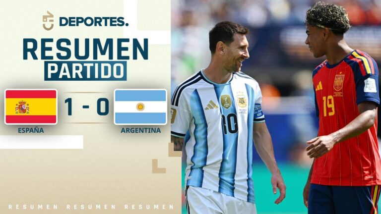 España vs Argentina | Goles, resumen y compacto del partido por el Mundial