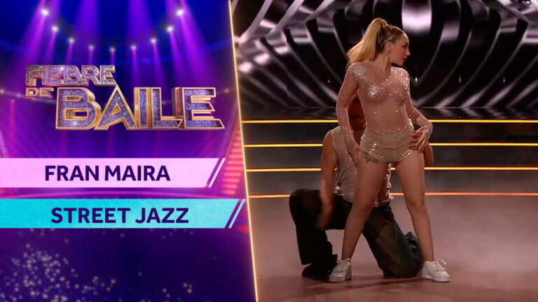 ¡Con la coleta de Ariana Grande! Fran Maira cautivó con una performance de alto nivel en Fiebre de Baile