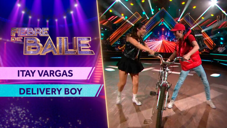 ¡Pedido en camino! Itay Vargas se lució como delivery con una coreografía cargada de energía