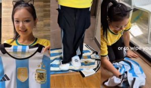 Influencer que sufrió discriminación en el Mundial se burló de Argentina: Tuvo que borrar el video