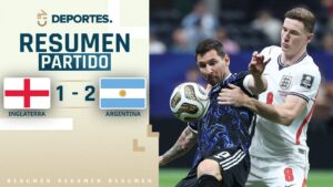 Inglaterra vs Argentina | Goles, resumen y compacto del partido por el Mundial