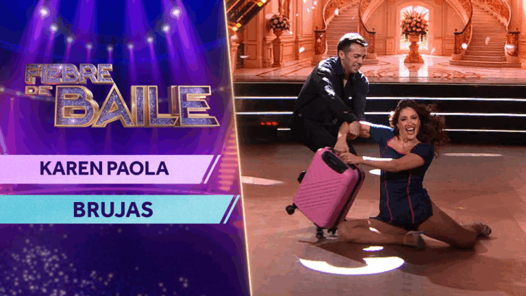 ¡Con maleta y todo! Karen Paola mostró su lado más coqueto con un tributo a la teleserie Brujas