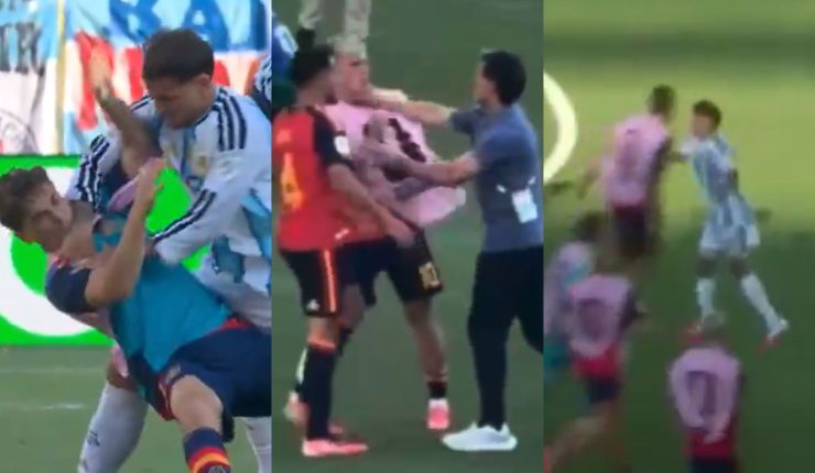 Puñetazo y empujones: La furia de Argentina en la final que provocó investigación de la FIFA