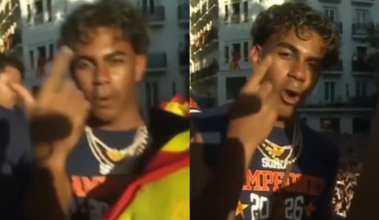 La primera burla de España: Lamine Yamal propuso pelea con un argentino para 