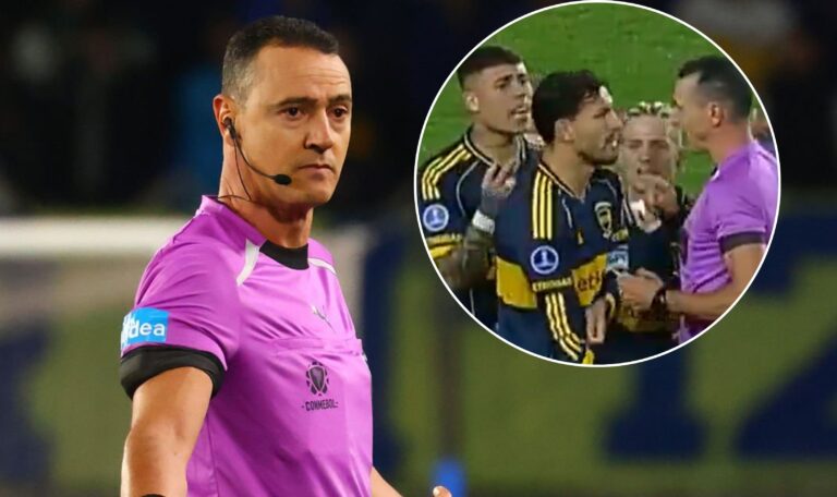 Empujón y discusión: El cruce de Leandro Paredes con Wilmar Roldán en pleno duelo de O'Higgins vs Boca