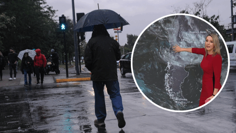 Lluvias en Santiago hoy: A esta hora comienzan las precipitaciones en la región Metropolitana