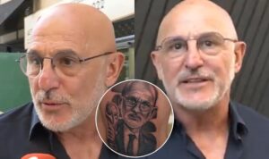 ¿Le gustó? La reacción de Luis de la Fuente por llamativo tatuaje de Marc Cucurella