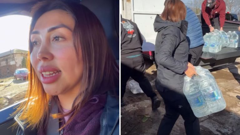Hermana de Naya Fácil protagonizó tensa discusión en Coquimbo: Le pidieron dejar sus donativos en centro de acopio