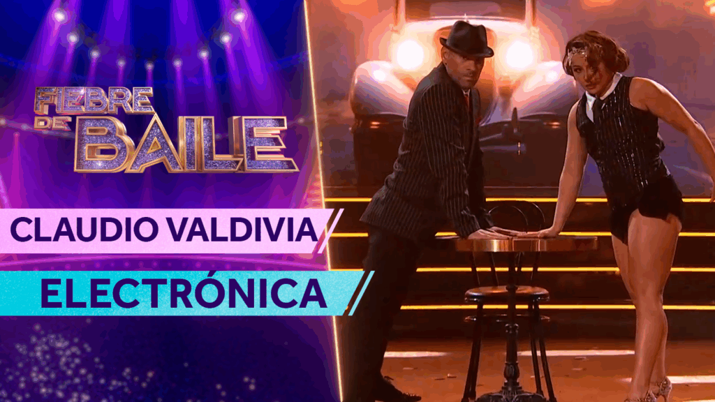 ¡Un baile con un clásico del casino! Claudio Valdivia se la jugó con toda la elegancia para ser el mejor