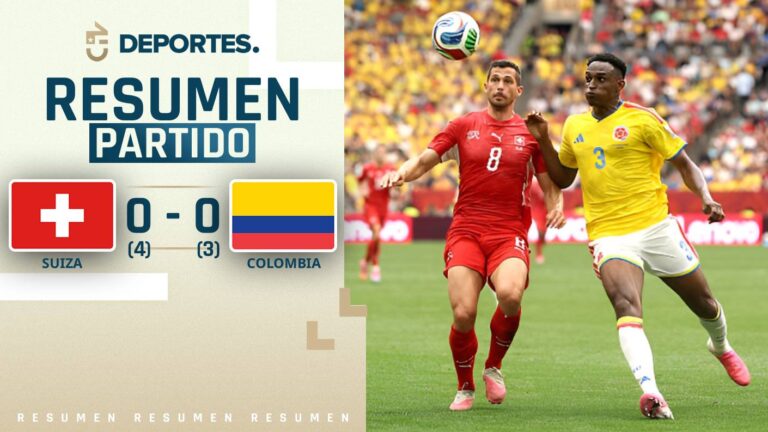 Suiza vs Colombia | Goles, resumen y compacto del partido por el Mundial