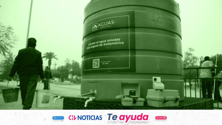 Anuncian cortes de agua en varias comunas de la Región Metropolitana