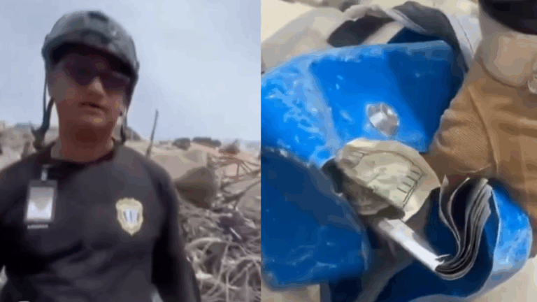 VIDEO | Indignación en Venezuela: Policía robó $10 mil dólares entre escombros del terremoto