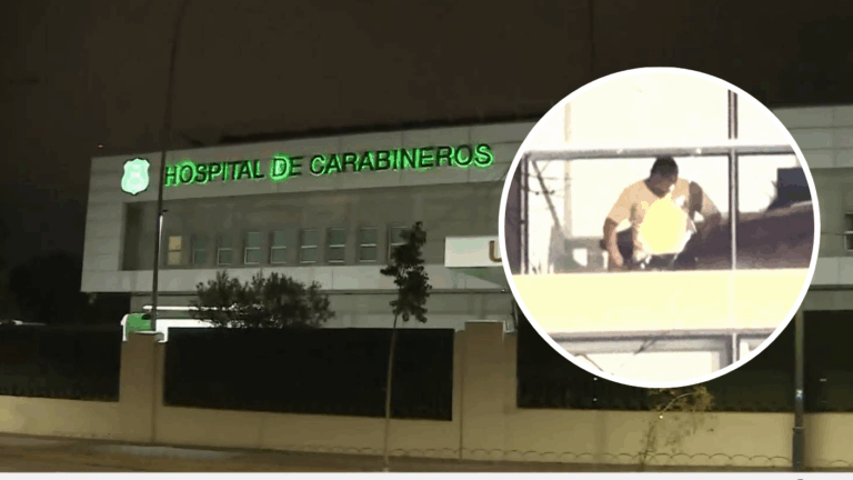 PDI parapetado fue ingresado de urgencia al Hospital de Carabineros: Tendría heridas autoinfligidas