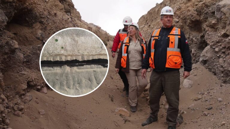 Avanza la zanja en la frontera: Así está la construcción que ya terminó su primera etapa en Colchane