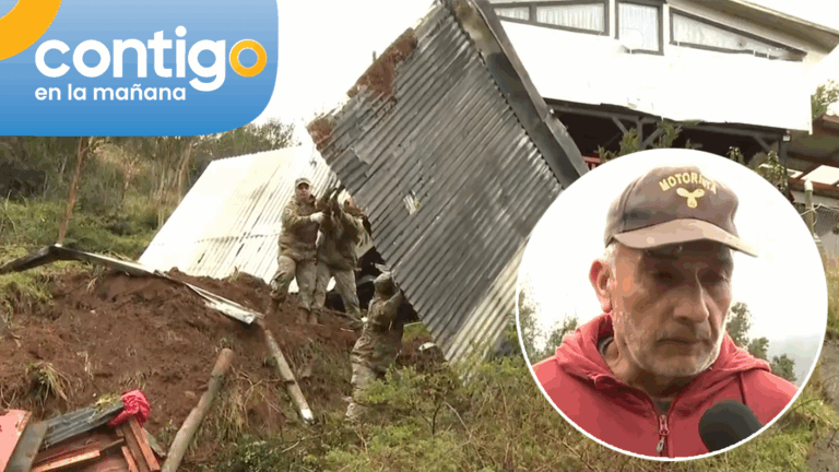 “No estaría con vida...”: El llamado de vecino que perdió su casa en Corral tras deslizamiento de tierra