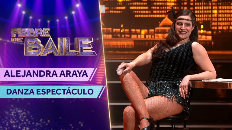¡Al más puro estilo charlestón! Alejandra Araya arrasó la pista con un estilo nuevo lleno de energía