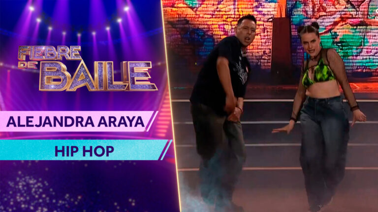¡Estilo underground! Alejandra Araya encendió la pista de baile al ritmo del Hip Hop