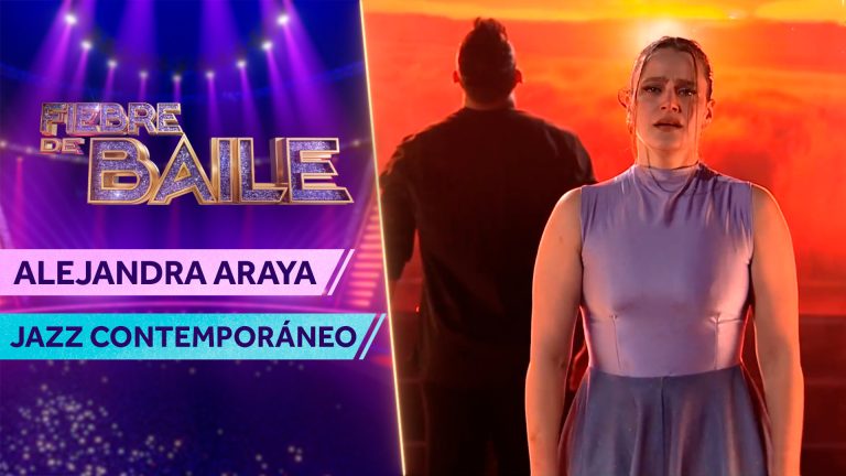 ¡Al borde de las lágrimas! Alejandra Araya dejó boquiabierto al jurado con su apasionada puesta en escena